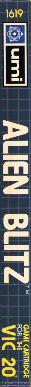 Alien Blitz Cover Art: Left Spine Alien Blitz Cover Art: Left Spine