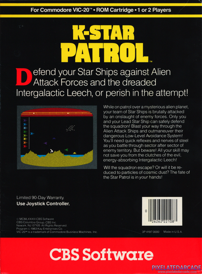 K-Star Patrol Cover Art: 