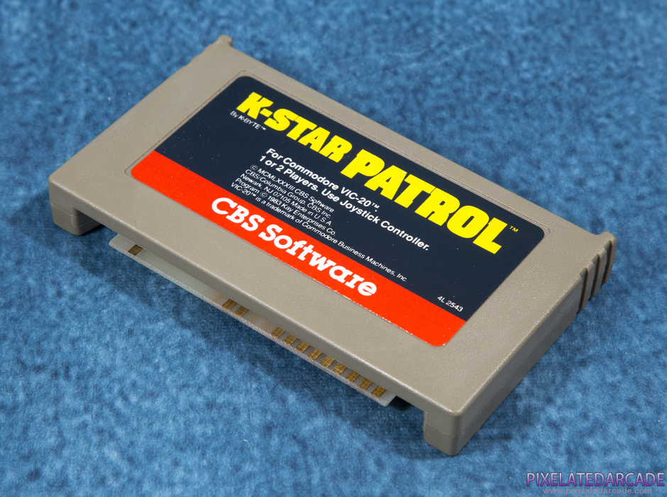 K-Star Patrol Cover Art: Game Cartridge