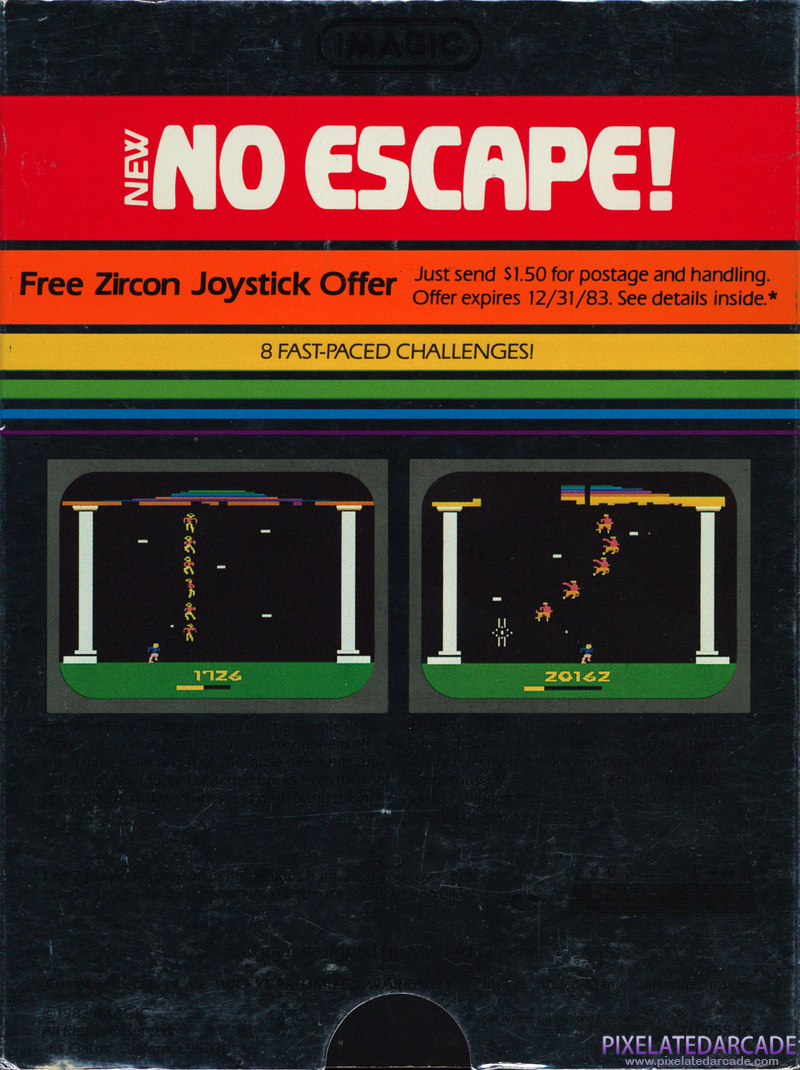 No Escape! Cover Art: No Escape! Cover Art: