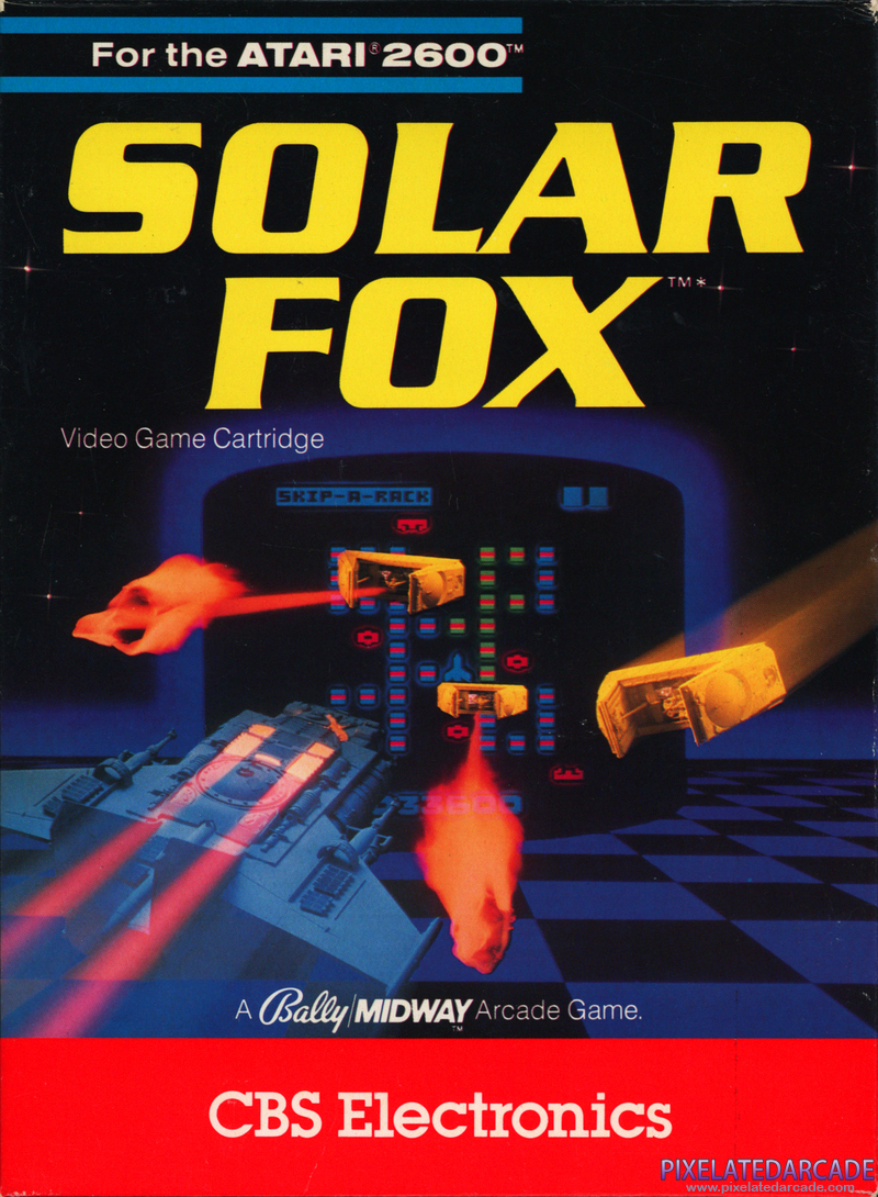 Solar Fox Cover Art: Solar Fox Cover Art: