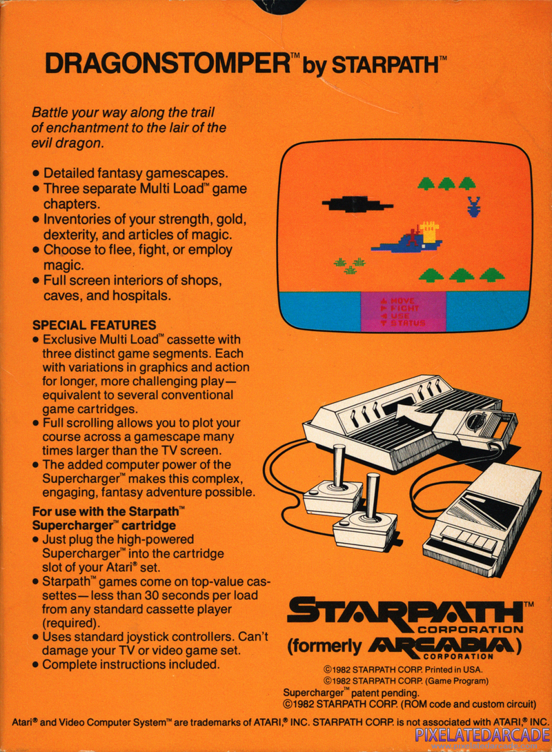 DragonStomper Cover Art: 