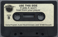 Media (Cassette Tape) - Back