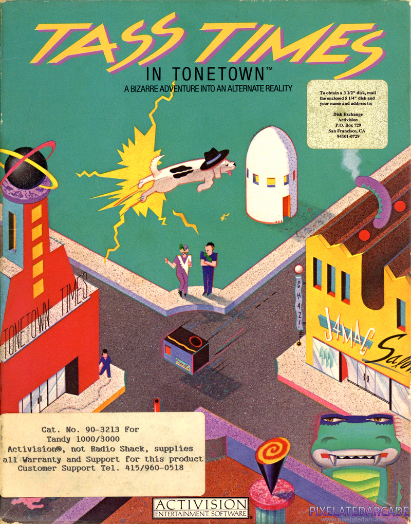 Tass Times in Tonetown Cover Art: 