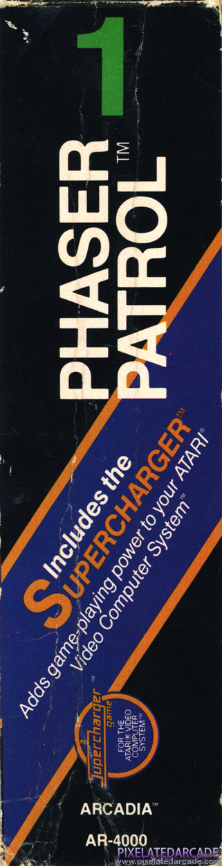 Phaser Patrol Cover Art: Right Spine Phaser Patrol Cover Art: Right Spine