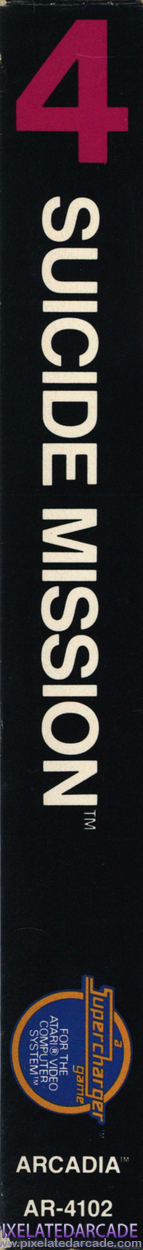 Suicide Mission Cover Art: Left Spine Suicide Mission Cover Art: Left Spine