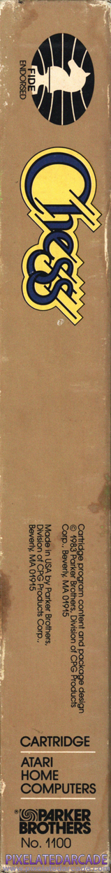 Chess Cover Art: Left Spine