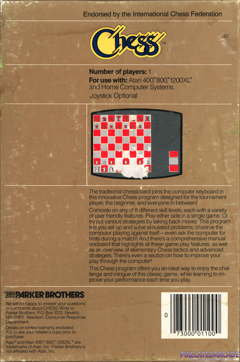 Chess Cover Art: Chess Cover Art: