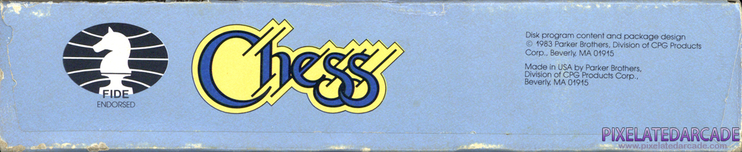 Chess Cover Art: Bottom Spine Chess Cover Art: Bottom Spine