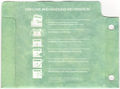 Disk Sleeve - Back