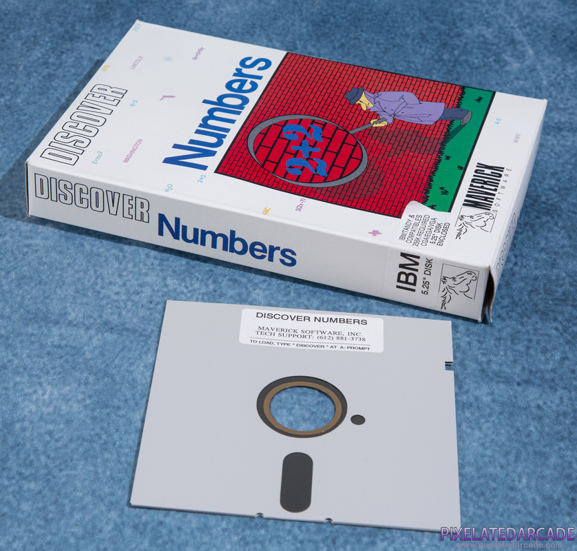 Discover Numbers Cover Art: Box and Disk