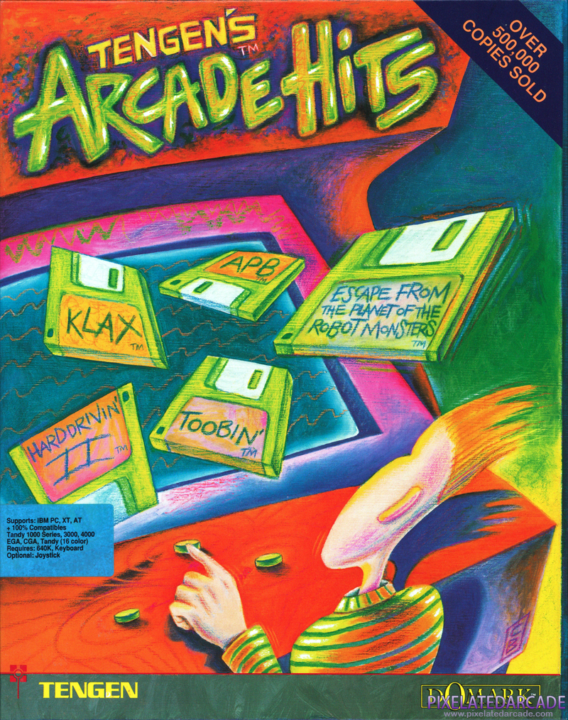 Tengen's Arcade Hits Cover Art: Tengen's Arcade Hits Cover Art: