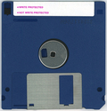 Media (3.5" Disk) - Klax - Back