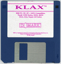 Media (3.5" Disk) - Klax - Front