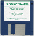 Media (3.5" Disk) - Robot Monsters - Front