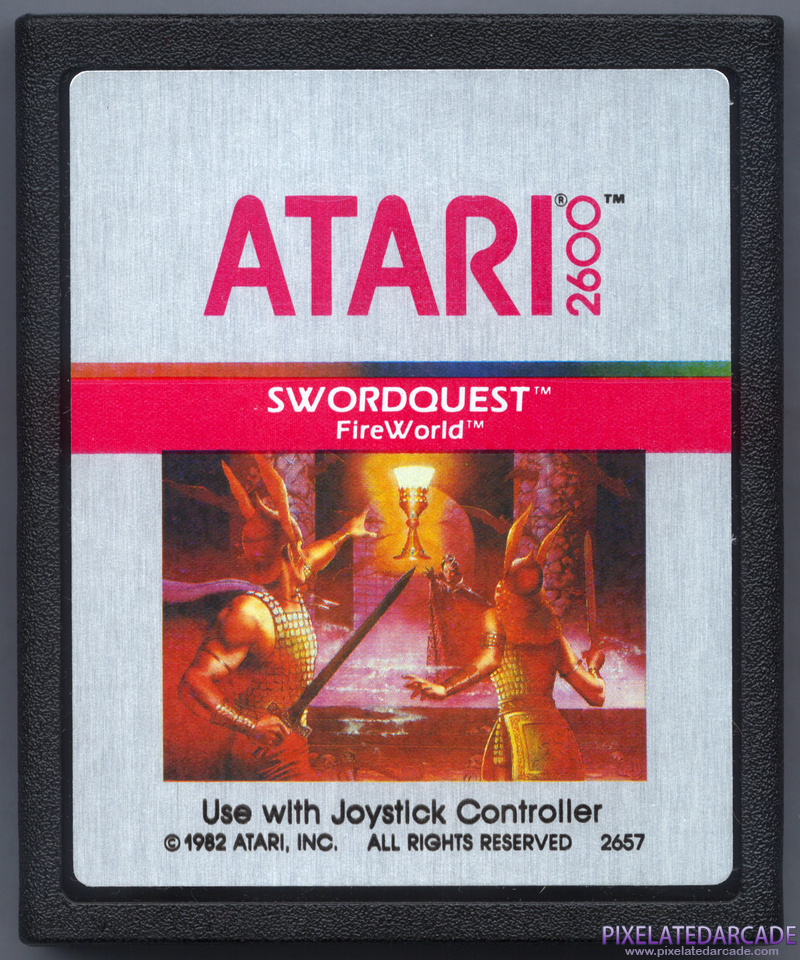 Swordquest: FireWorld Cover Art: Front Swordquest: FireWorld Cover Art: Front