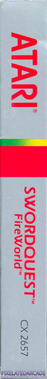 Swordquest: FireWorld Cover Art: Left Spine Swordquest: FireWorld Cover Art: Left Spine