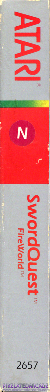 Swordquest: FireWorld Cover Art: Right Spine Swordquest: FireWorld Cover Art: Right Spine