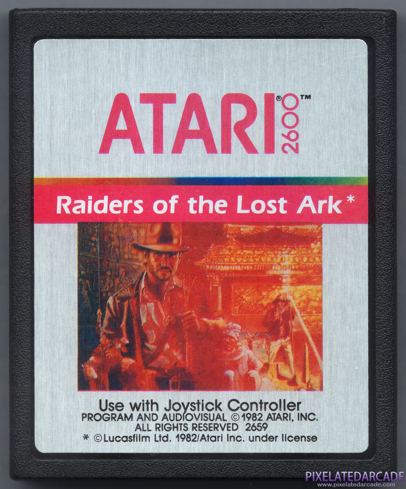 Raiders of the Lost Ark Cover Art: Front Raiders of the Lost Ark Cover Art: Front