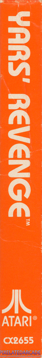 Yars' Revenge Cover Art: Left Spine Yars' Revenge Cover Art: Left Spine