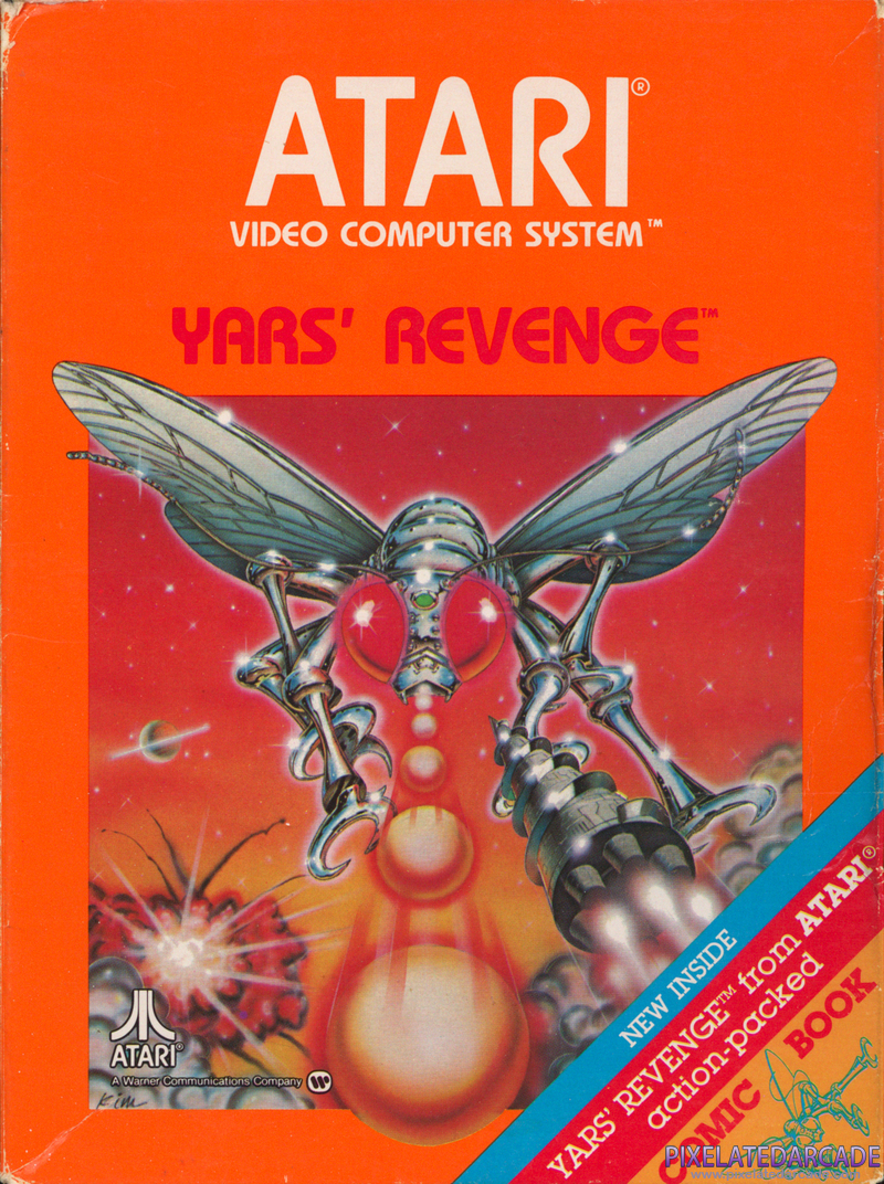 Yars' Revenge Cover Art: 