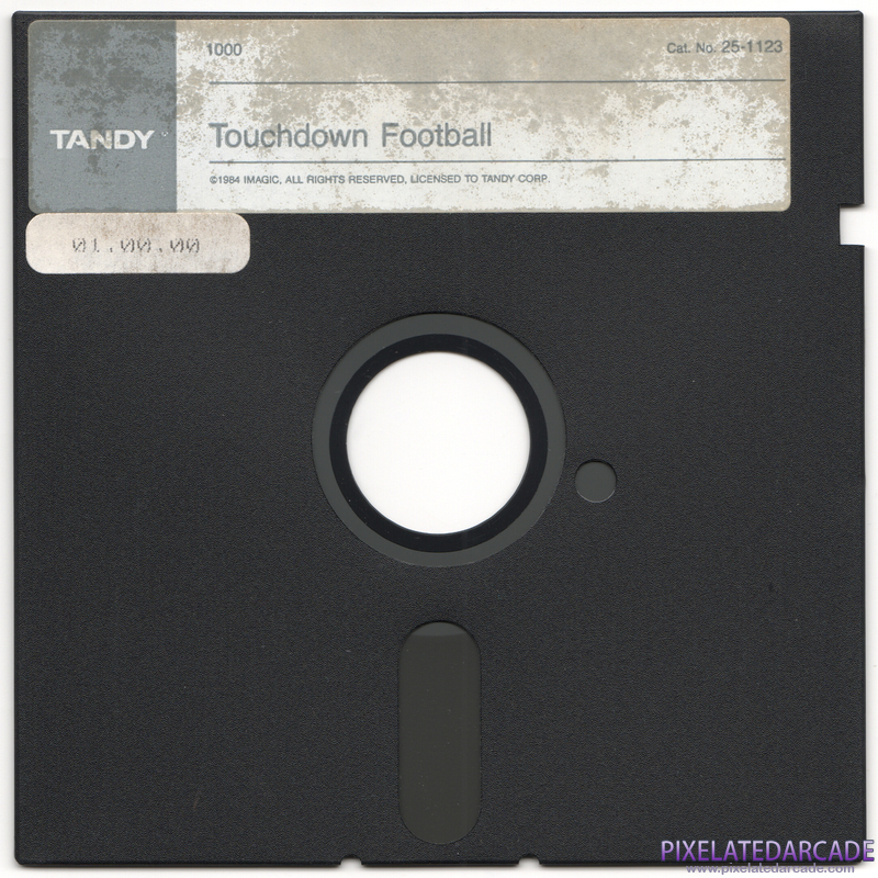 Touchdown Football Cover Art: Touchdown Football Cover Art: