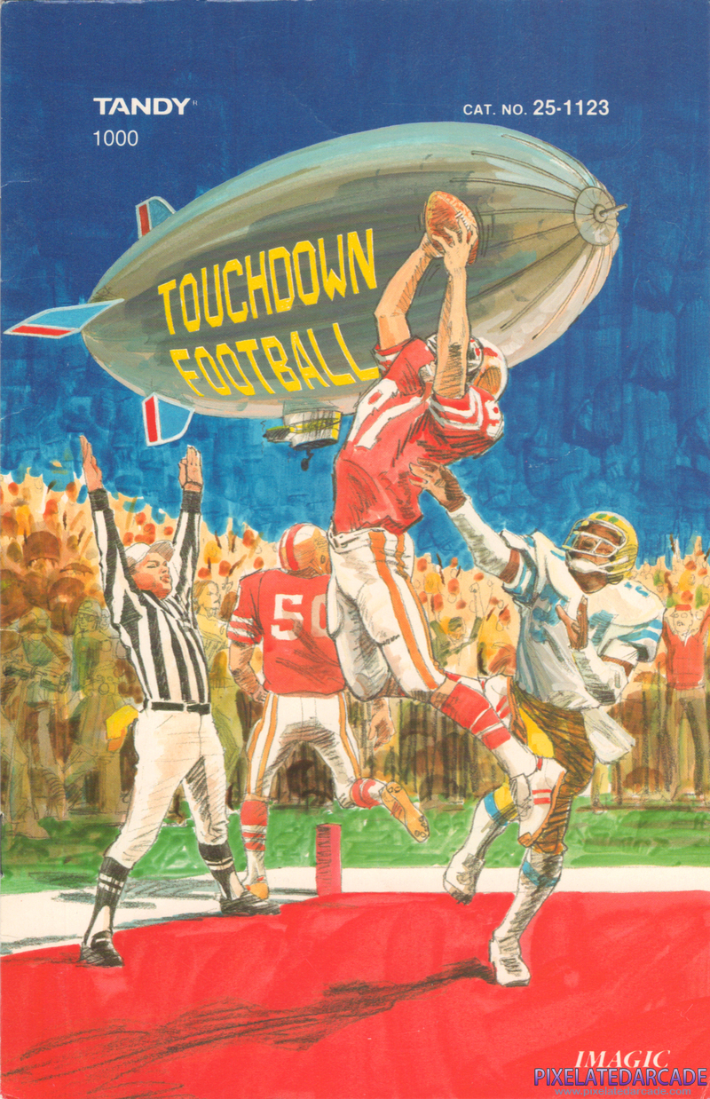 Touchdown Football Cover Art: Front Touchdown Football Cover Art: Front