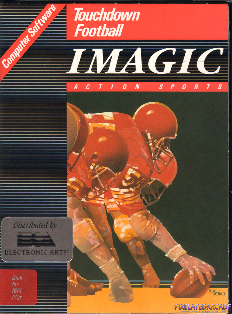 Touchdown Football Cover Art: Touchdown Football Cover Art: