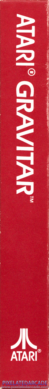 Gravitar Cover Art: Left Spine Gravitar Cover Art: Left Spine