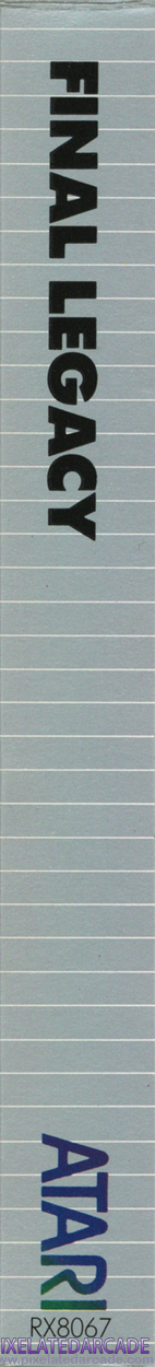 Final Legacy Cover Art: Right Spine