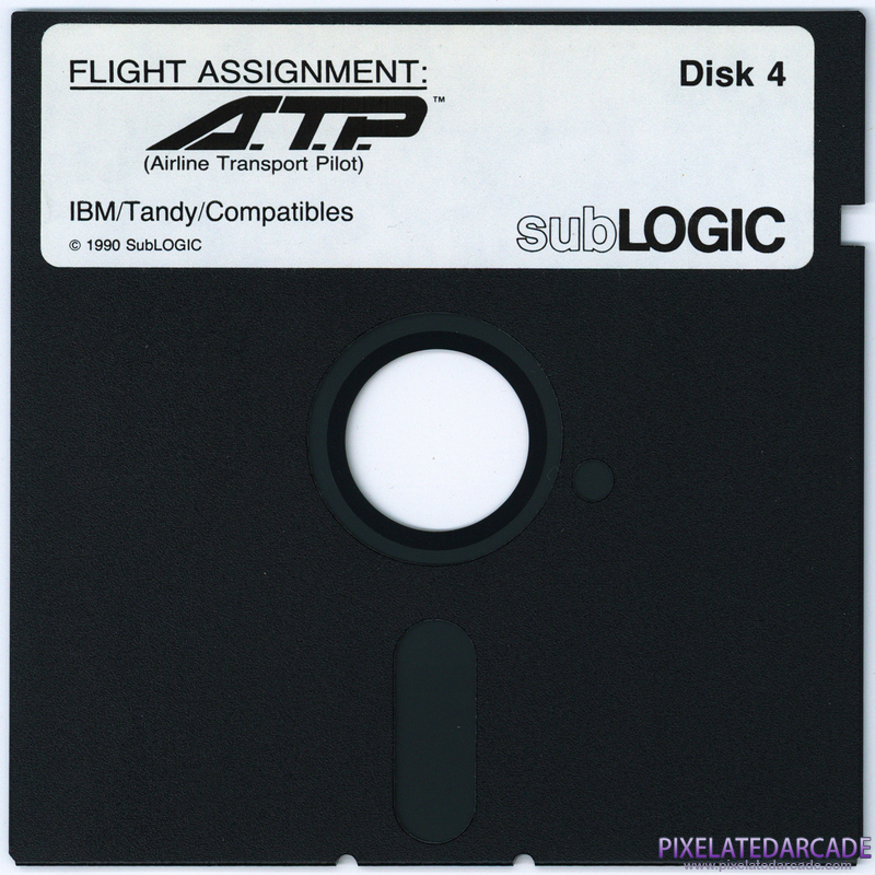 Flight Assignment: A.T.P. (Airline Transport Pilot) Cover Art: Disk 4 of 4 Flight Assignment: A.T.P. (Airline Transport Pilot) Cover Art: Disk 4 of 4