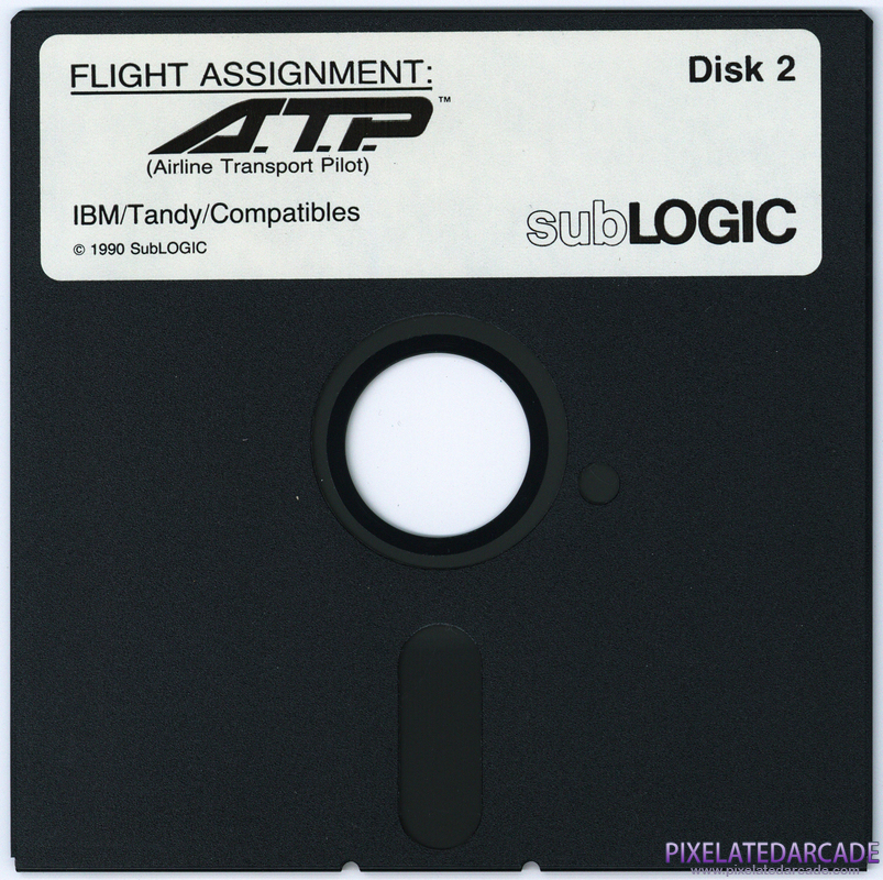 Flight Assignment: A.T.P. (Airline Transport Pilot) Cover Art: Disk 2 of 4 Flight Assignment: A.T.P. (Airline Transport Pilot) Cover Art: Disk 2 of 4