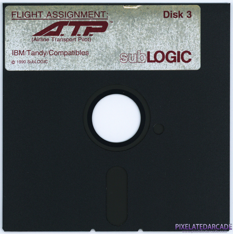 Flight Assignment: A.T.P. (Airline Transport Pilot) Cover Art: Disk 3 of 4 Flight Assignment: A.T.P. (Airline Transport Pilot) Cover Art: Disk 3 of 4