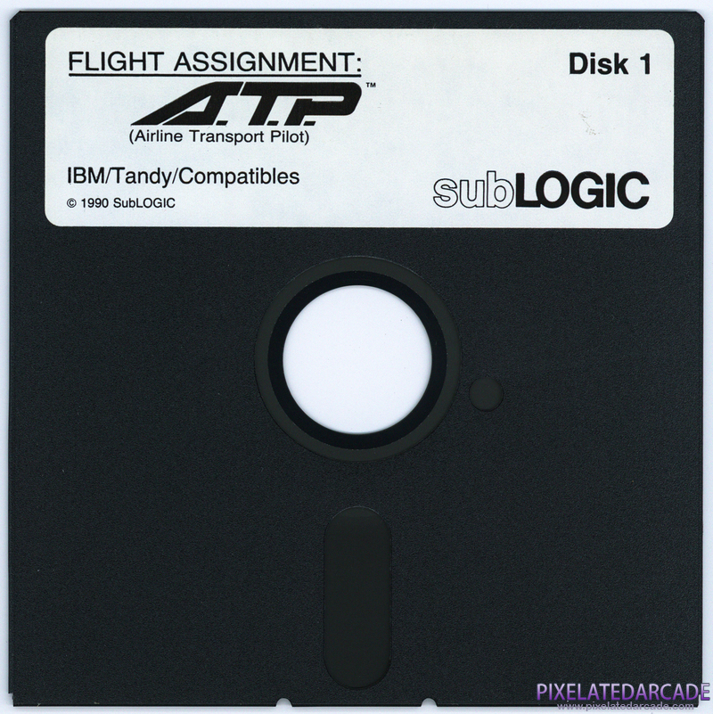 Flight Assignment: A.T.P. (Airline Transport Pilot) Cover Art: Disk 1 of 4 Flight Assignment: A.T.P. (Airline Transport Pilot) Cover Art: Disk 1 of 4