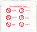 Disk Sleeve - Back