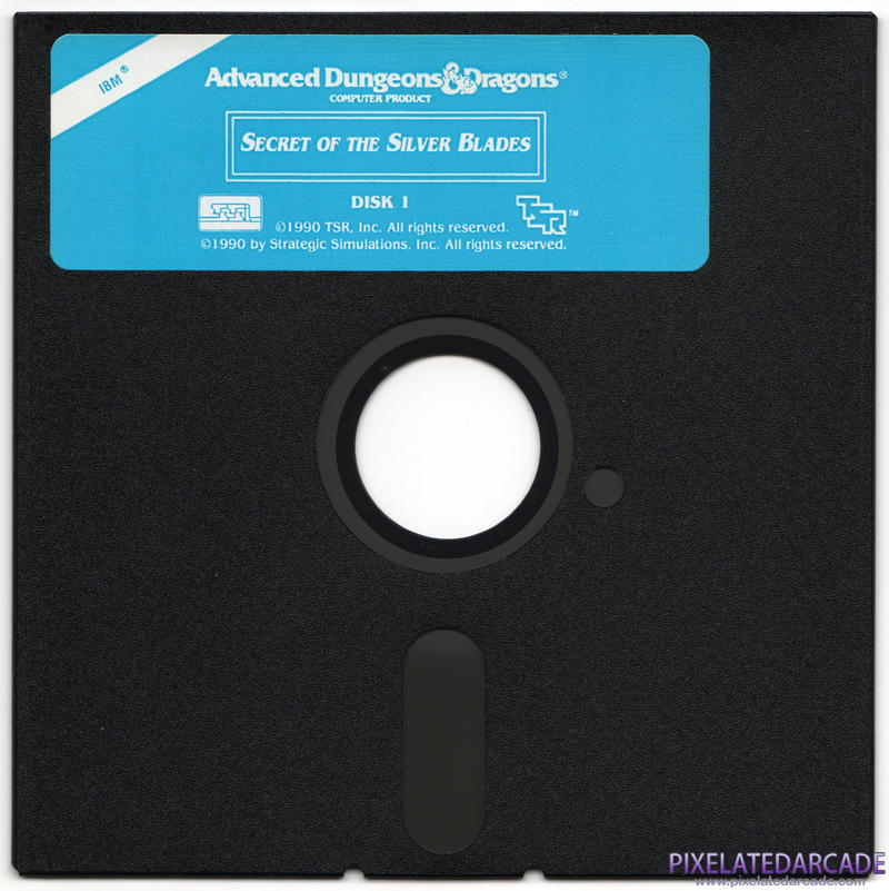 Secret of the Silver Blades Cover Art: Disk 1 of 2 Secret of the Silver Blades Cover Art: Disk 1 of 2