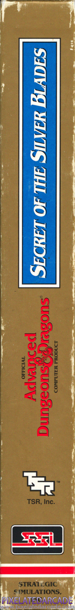 Secret of the Silver Blades Cover Art: Right Spine Secret of the Silver Blades Cover Art: Right Spine