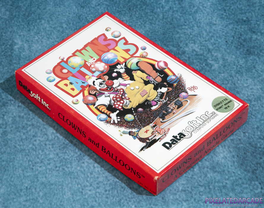 Clowns and Balloons Cover Art: Box Clowns and Balloons Cover Art: Box