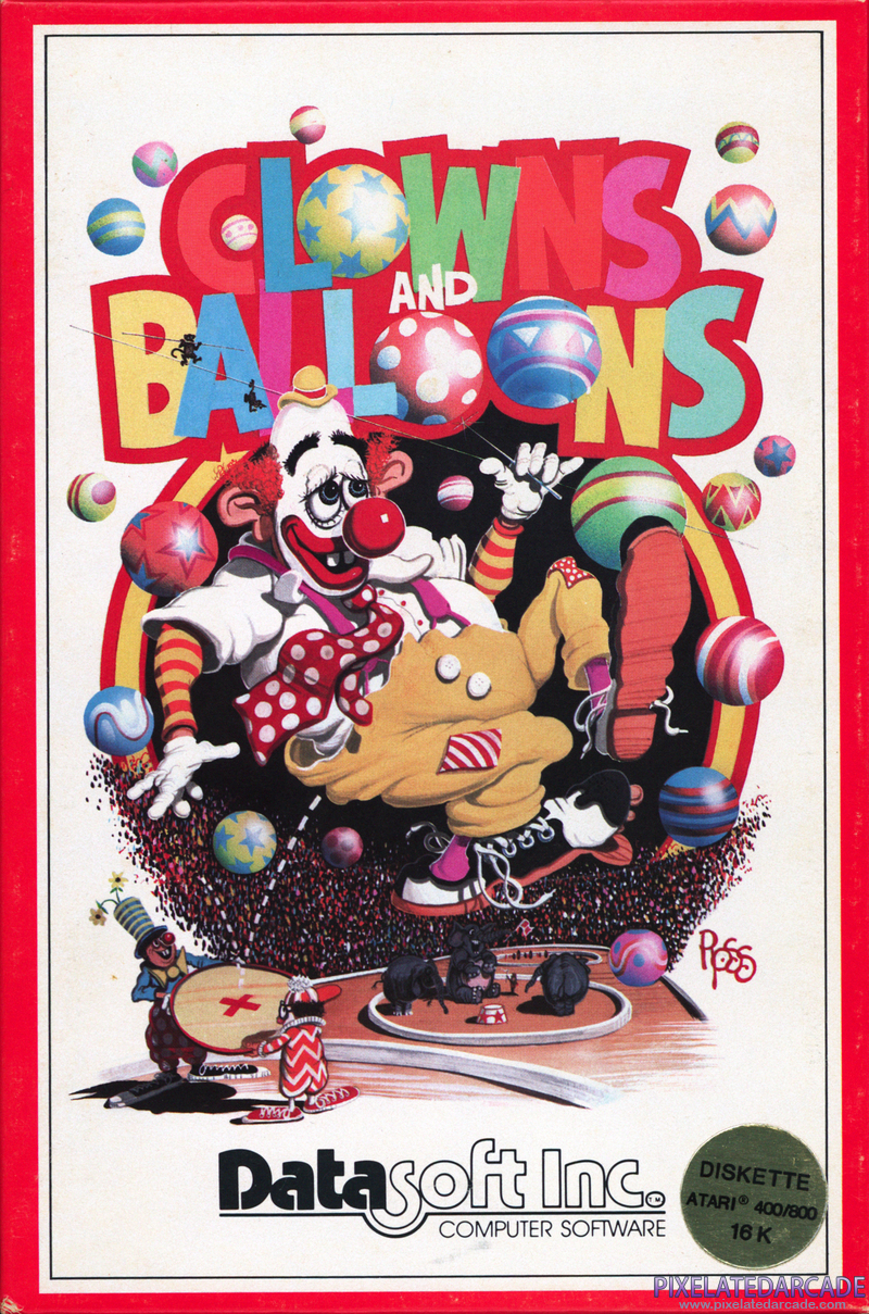Clowns and Balloons Cover Art: Clowns and Balloons Cover Art: