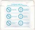 Disk Sleeve - Back