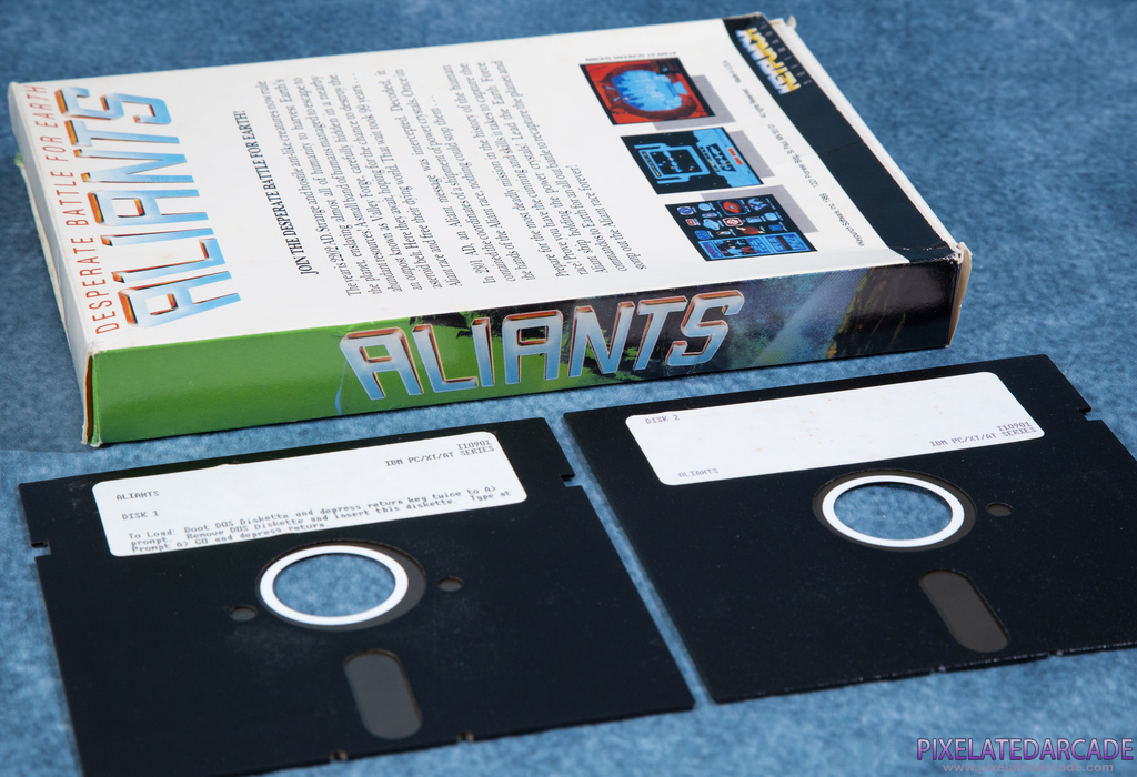 Aliants: The Desperate Battle For Earth! Cover Art: Box and Media Aliants: The Desperate Battle For Earth! Cover Art: Box and Media