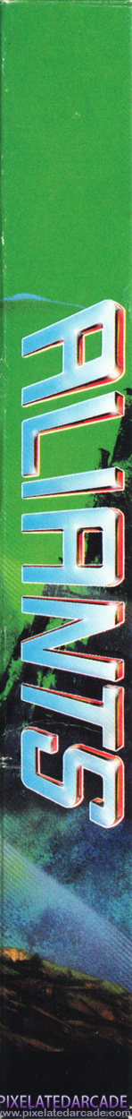 Aliants: The Desperate Battle For Earth! Cover Art: Right Spine Aliants: The Desperate Battle For Earth! Cover Art: Right Spine