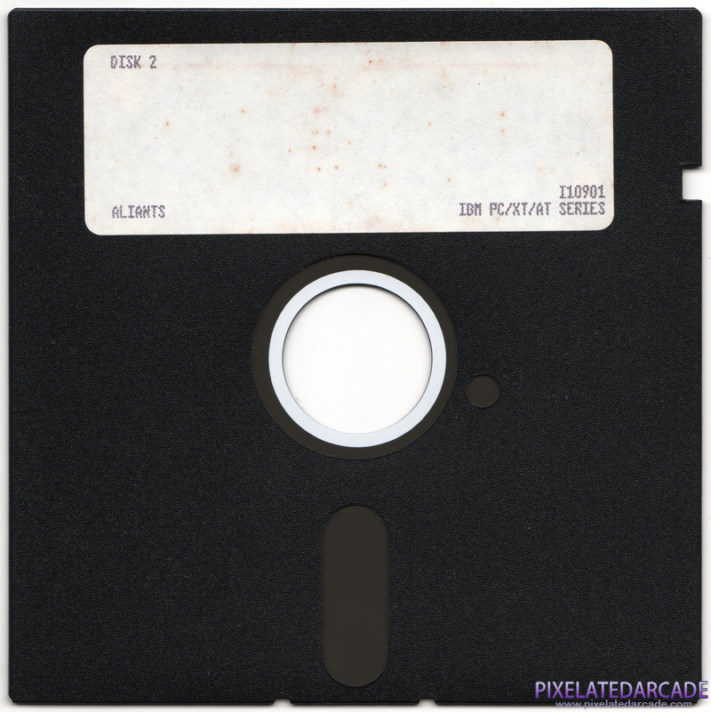 Aliants: The Desperate Battle For Earth! Cover Art: Disk 2 of 2 Aliants: The Desperate Battle For Earth! Cover Art: Disk 2 of 2