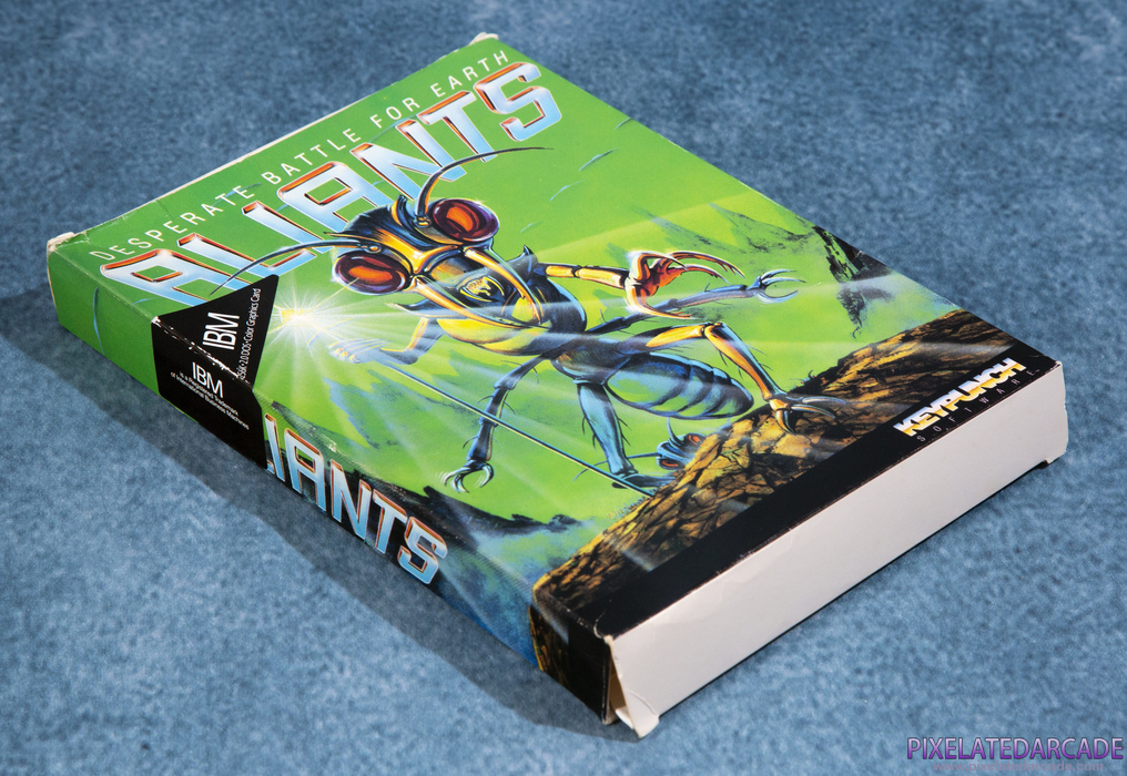 Aliants: The Desperate Battle For Earth! Cover Art: Box Aliants: The Desperate Battle For Earth! Cover Art: Box