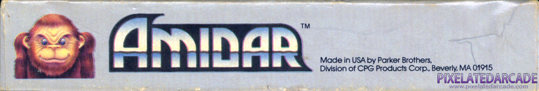 Amidar Cover Art: Bottom Spine Amidar Cover Art: Bottom Spine