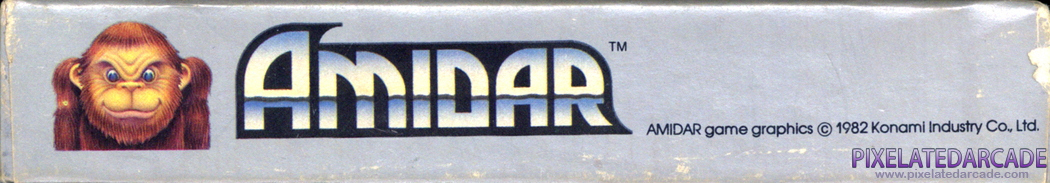 Amidar Cover Art: Top Spine Amidar Cover Art: Top Spine