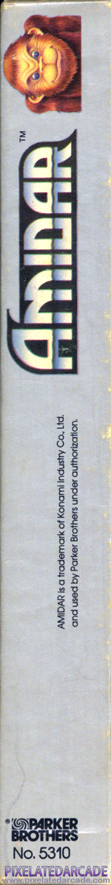 Amidar Cover Art: Right Spine Amidar Cover Art: Right Spine