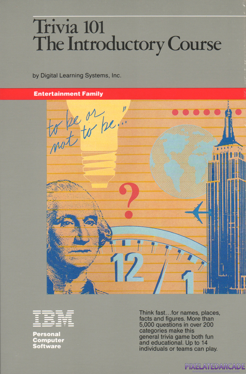 Trivia 101: The Introductory Course Cover Art: Trivia 101: The Introductory Course Cover Art: