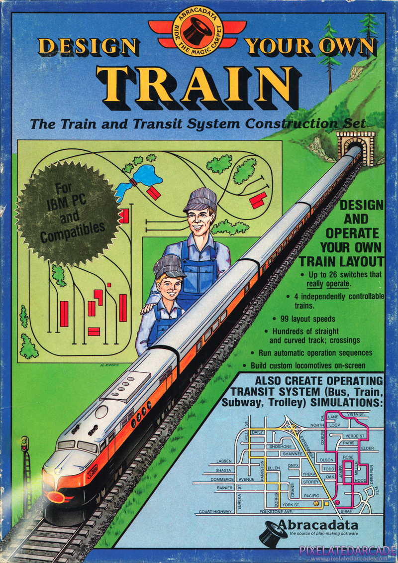 Design Your Own Train Cover Art: Design Your Own Train Cover Art: