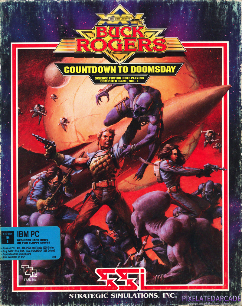 Buck Rogers: Countdown to Doomsday Cover Art: Buck Rogers: Countdown to Doomsday Cover Art: